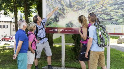 Start der geführten Tour