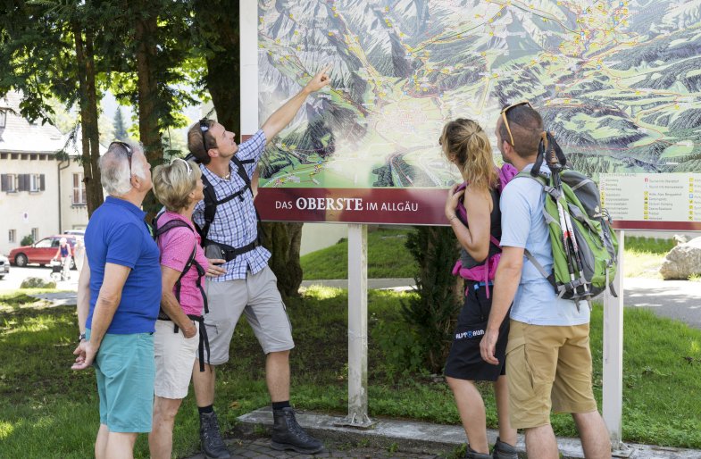 Start der geführten Tour