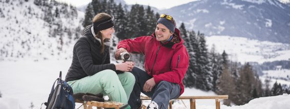 Teepause auf der Gaisalpe