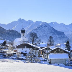 Winterpanorama Schöllang