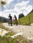 Fahrradfahrer im Lochbachtal