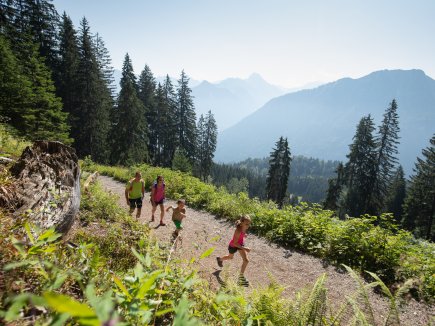 Hoch hinaus in die Berge