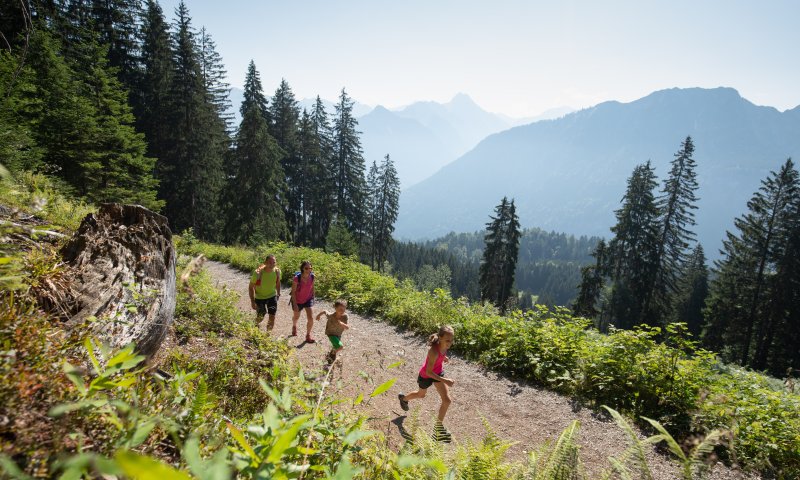 Hoch hinaus in die Berge