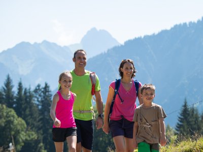 Unterwegs mit der Familie