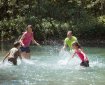Abkühlung und Spaß im Wasser