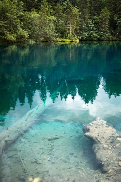 tiefblauer Christlessee