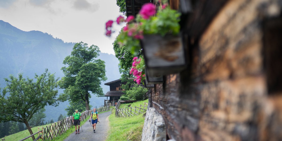 Wanderer in Gerstruben