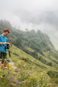 Fotograf im Dietersbachtal