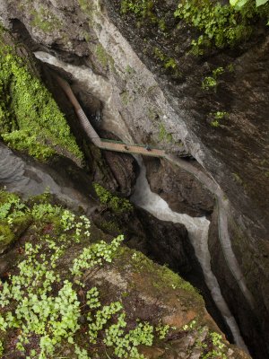 Blick in die Breitachklamm