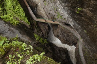 Blick in die Breitachklamm