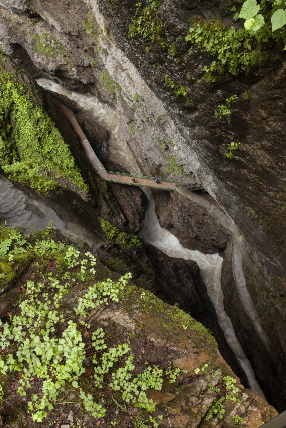 Blick in die Breitachklamm