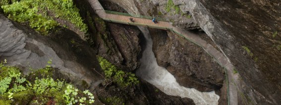 Blick in die Breitachklamm