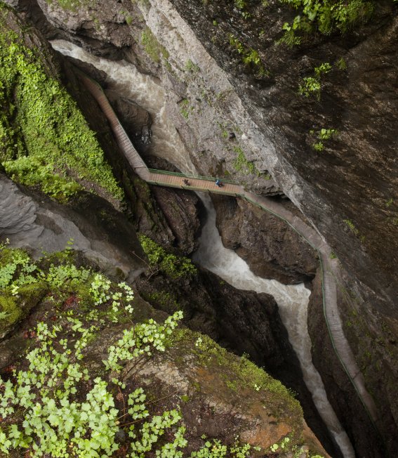 Blick in die Breitachklamm