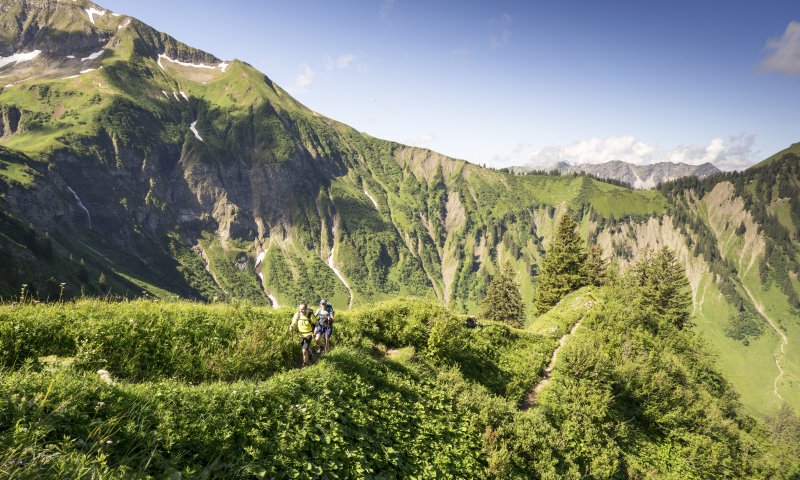 auf dem Weg zum Älpelesattel