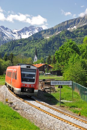 Ankunft in Oberstdorf