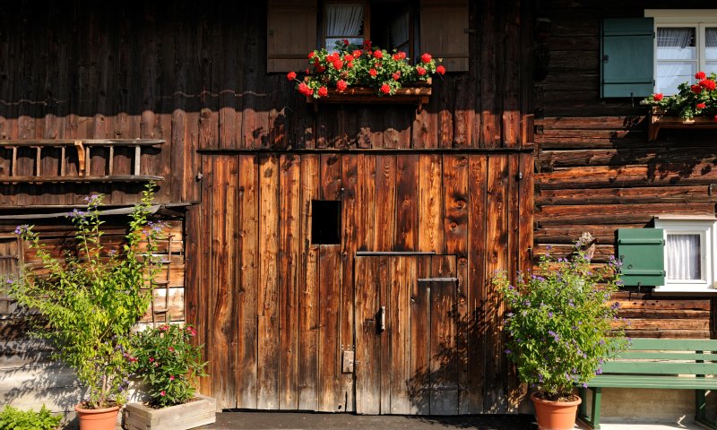 Holzhaus in Oberstdorf