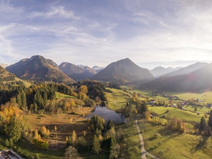 Panorama Aufnahme Oberstdorf