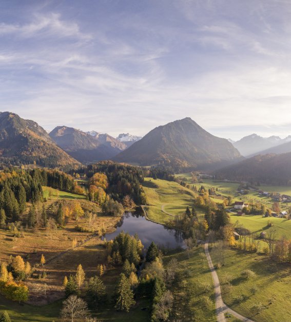 Panorama Aufnahme Oberstdorf