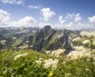 Blick während der Bergtour Laufbacher Eck