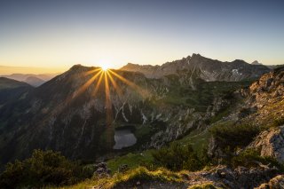 Sonnenaufgang vom Rubihorn