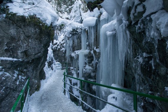 Wintermärchen Breitachklamm