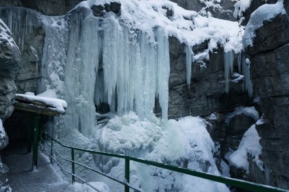 Winterliche Breitachklamm