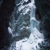 Eiszapfen in der Breitachklamm