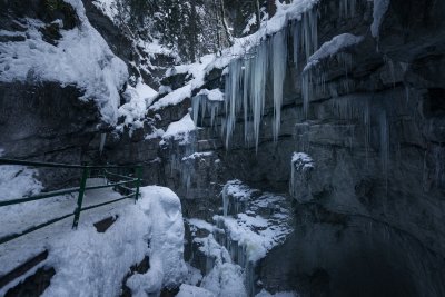 Winter in der Breitachklamm