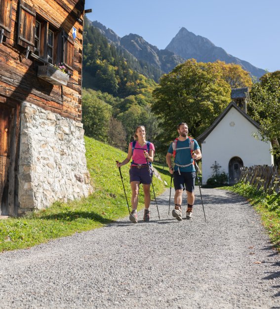 gemeinsame Wanderung