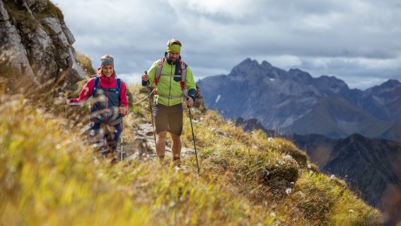 auf Bergtour