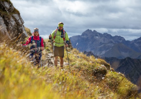 auf Bergtour