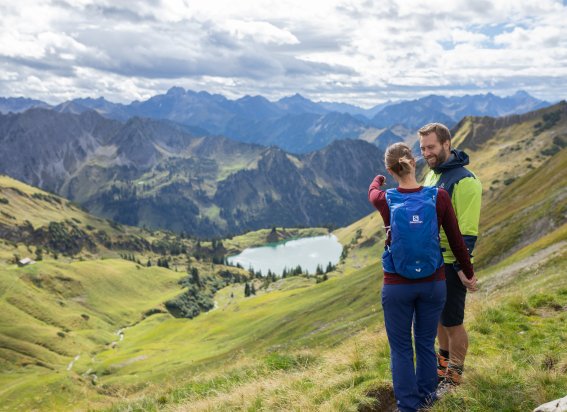 Herrlicher Blick auf den Seealpsee