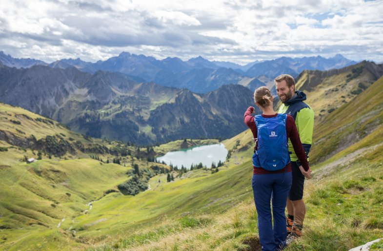 Herrlicher Blick auf den Seealpsee