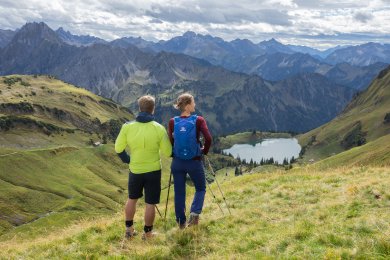 Blick auf den Seealpsee