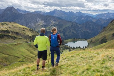 Blick auf den Seealpsee