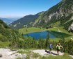 Gaisalpsee mit Personen