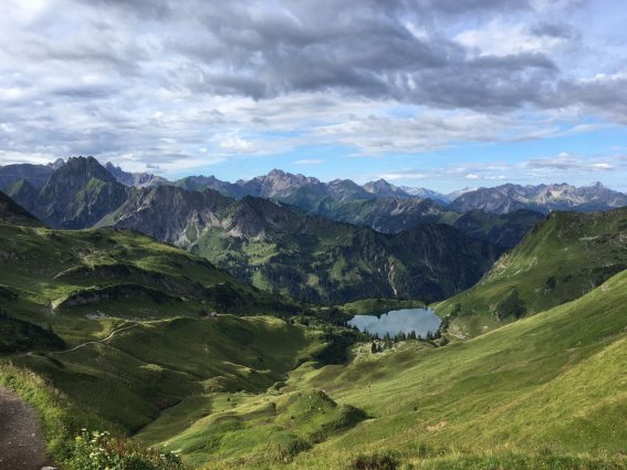 Blick zum Seealpsee