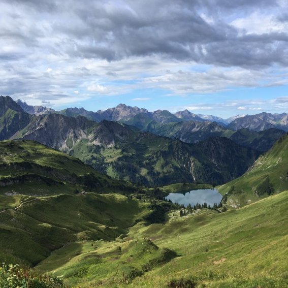 Blick zum Seealpsee