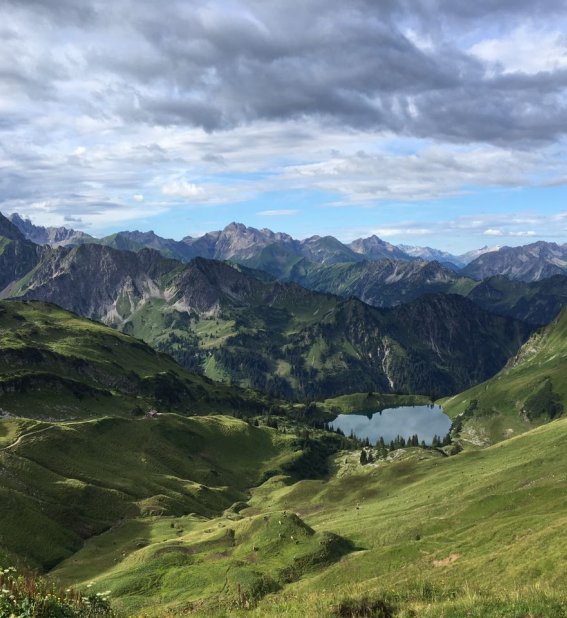 Blick zum Seealpsee