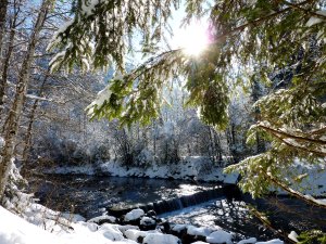 Trettach im Winter