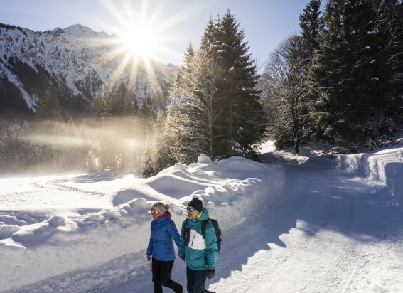 Winterwanderung nach Ringang
