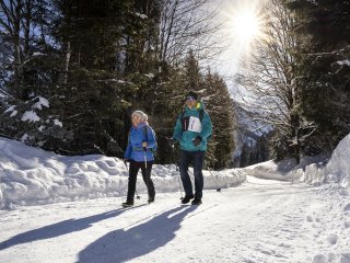 Winterwandern bei Ringang