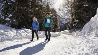 Winterwandern bei Ringang