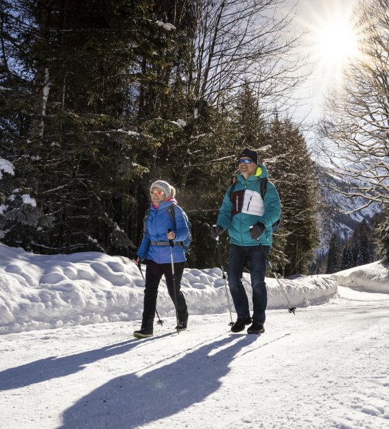 Winterwandern bei Ringang