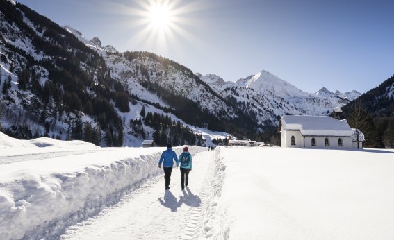Wandern im Winter