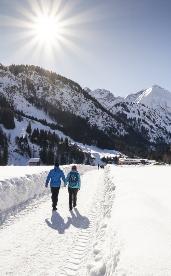 Wandern im Winter