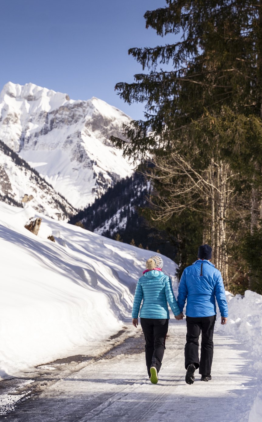 Winterwandern zu zweit