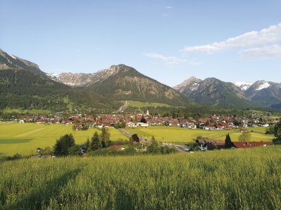 Oberstdorf im Frühling