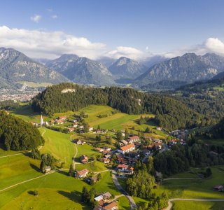 Tiefenbach aus der Luft