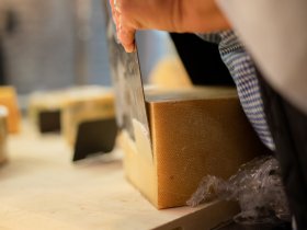 Eine Scheibe Käse